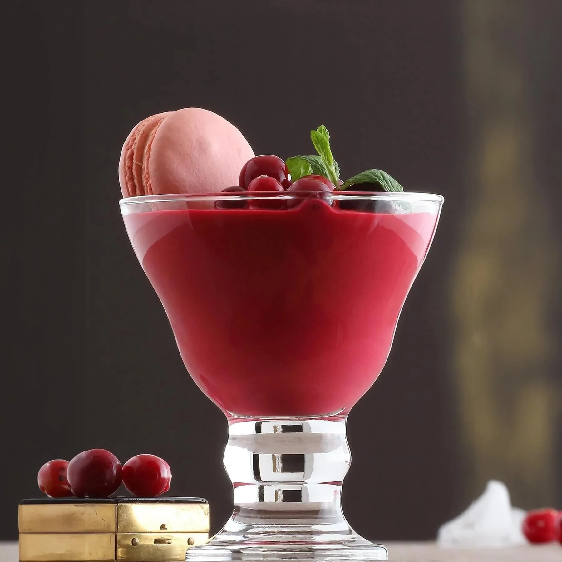 255ml Orion Glass Ice Cream Bowls - Pack of 6 - By LAV