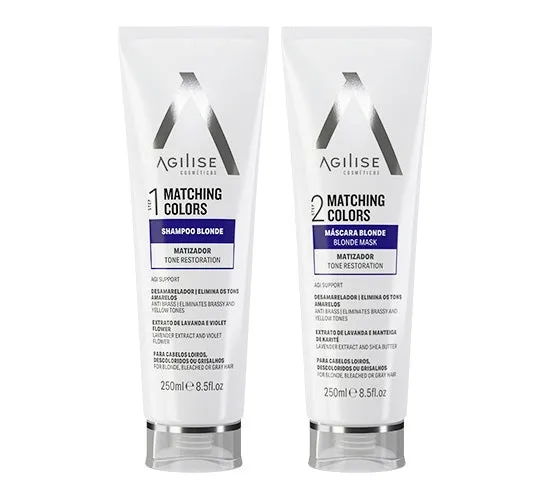 Agilise Professional Matching Colors Kit 2x 250ml / 2x 8.45 Fl Oz
