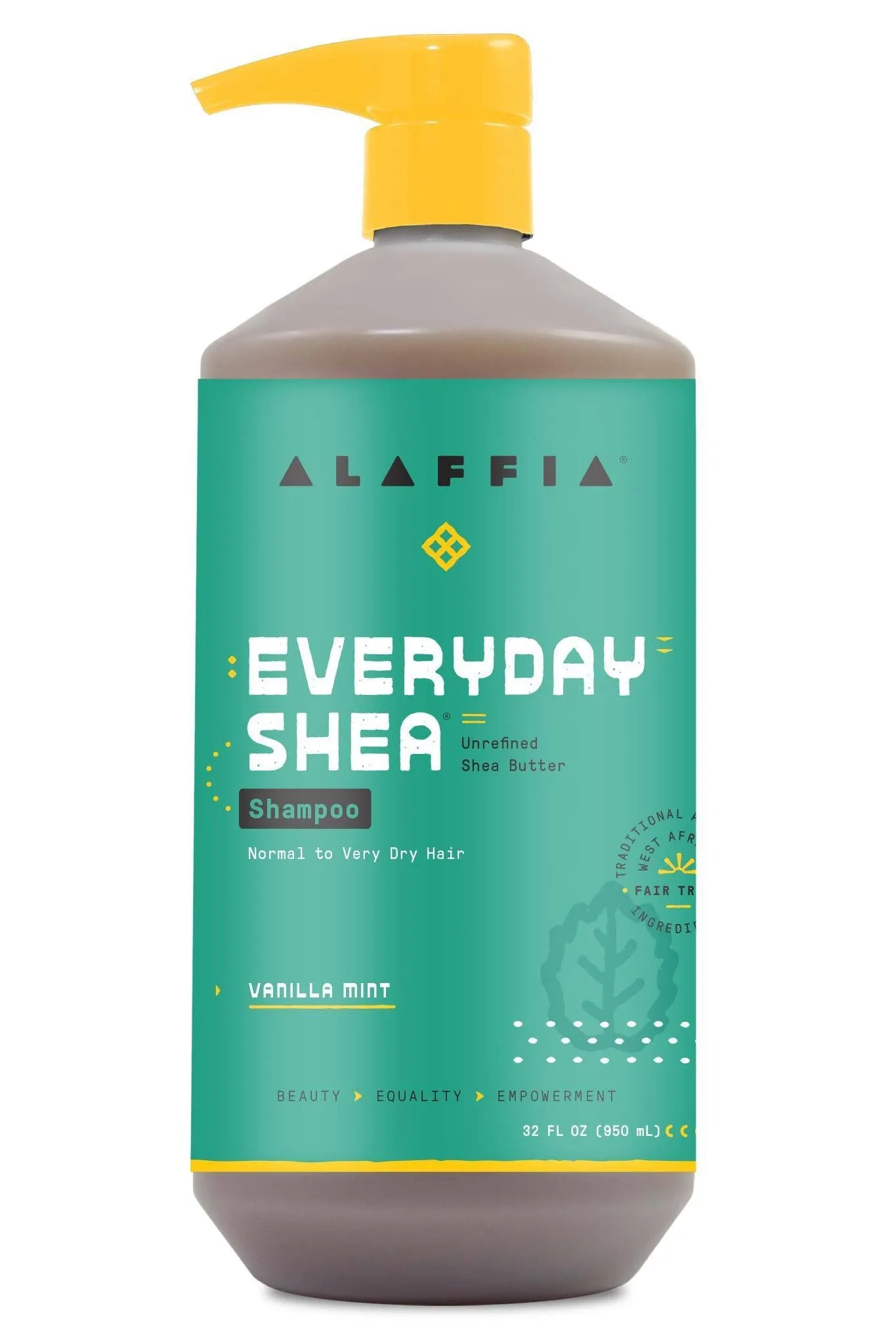 Alaffia Everyday Shea Shampoo Vanilla Mint 950 ml