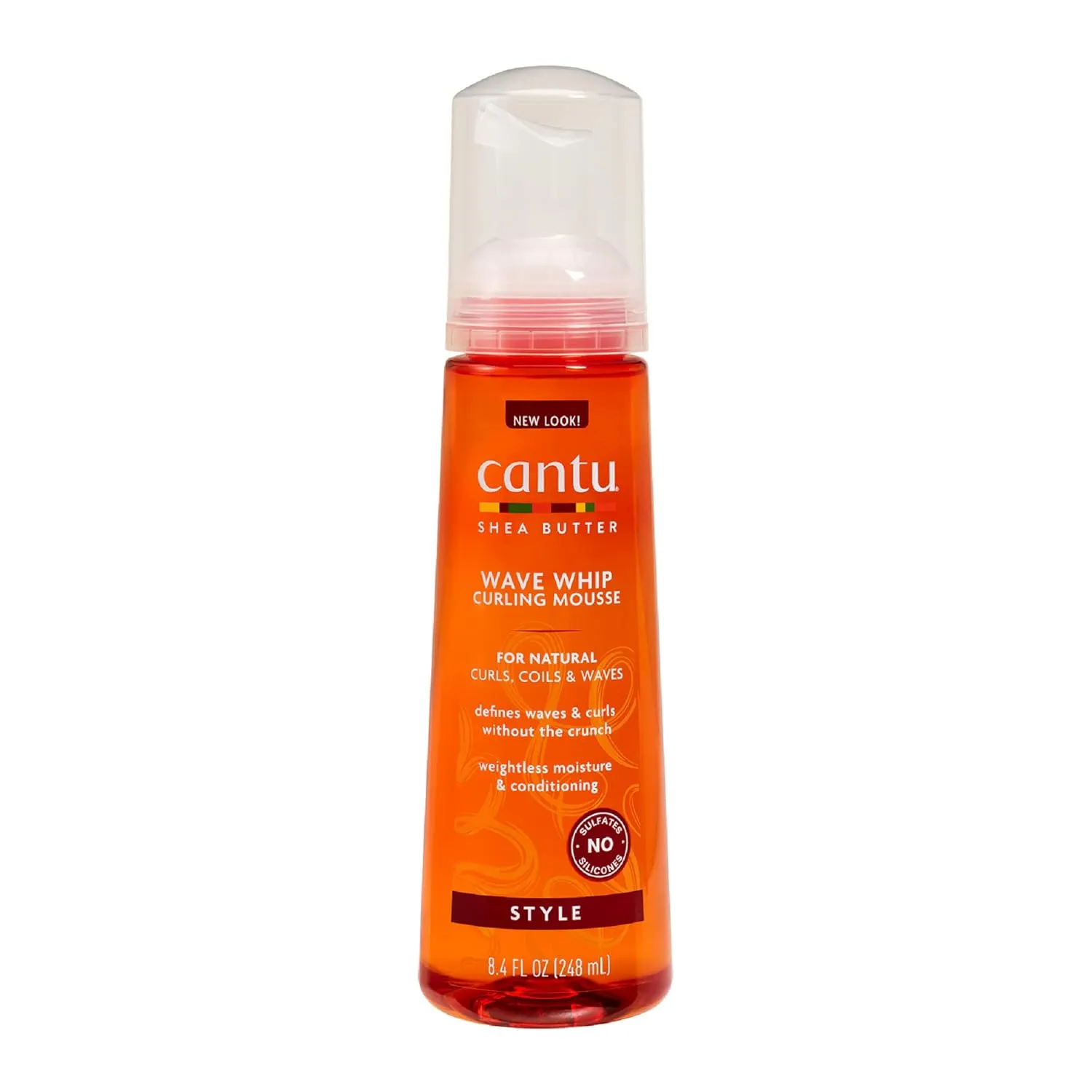 Cantu Shea Butter Natural Hair Wave Whip Curling Mousse 248ml