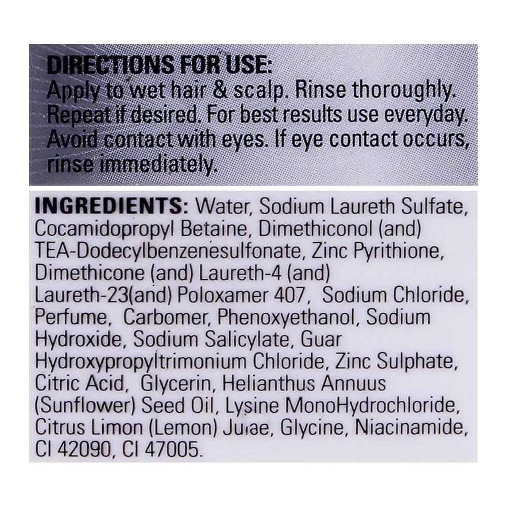 Clear Lemon Fresh Triple Anti-Dandruff Shampoo