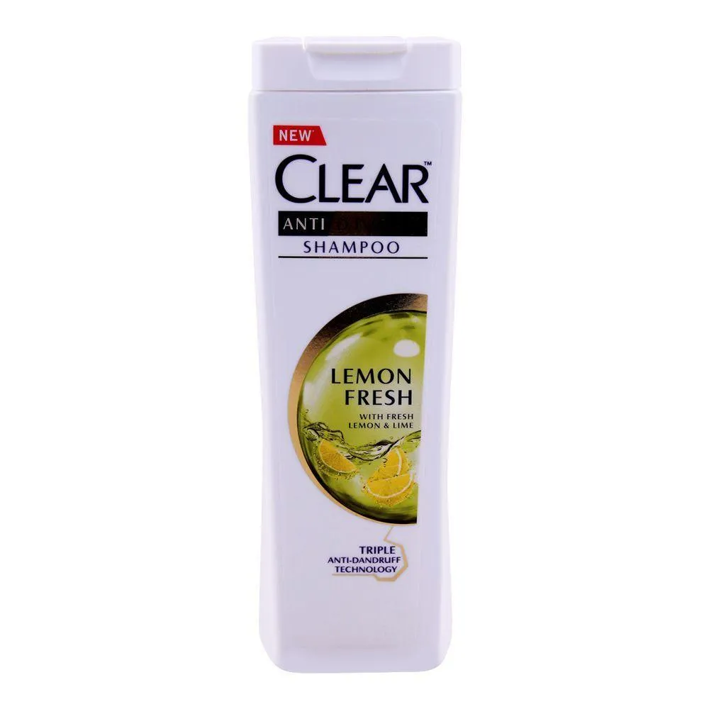 Clear Lemon Fresh Triple Anti-Dandruff Shampoo