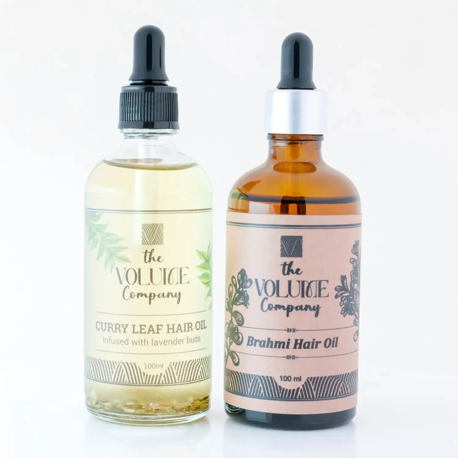 Combo of 2 Products: Curry Leaf Hair Oil   Brahmi Hair Oil