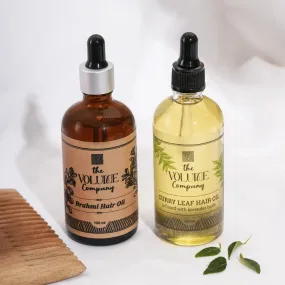 Combo of 2 Products: Curry Leaf Hair Oil   Brahmi Hair Oil