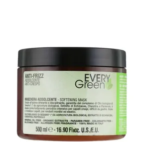 Dikson Every Green Anti-Frizz Softening Mask - Зволожуюча маска для кучерявого, сухого і неслухняного волосся