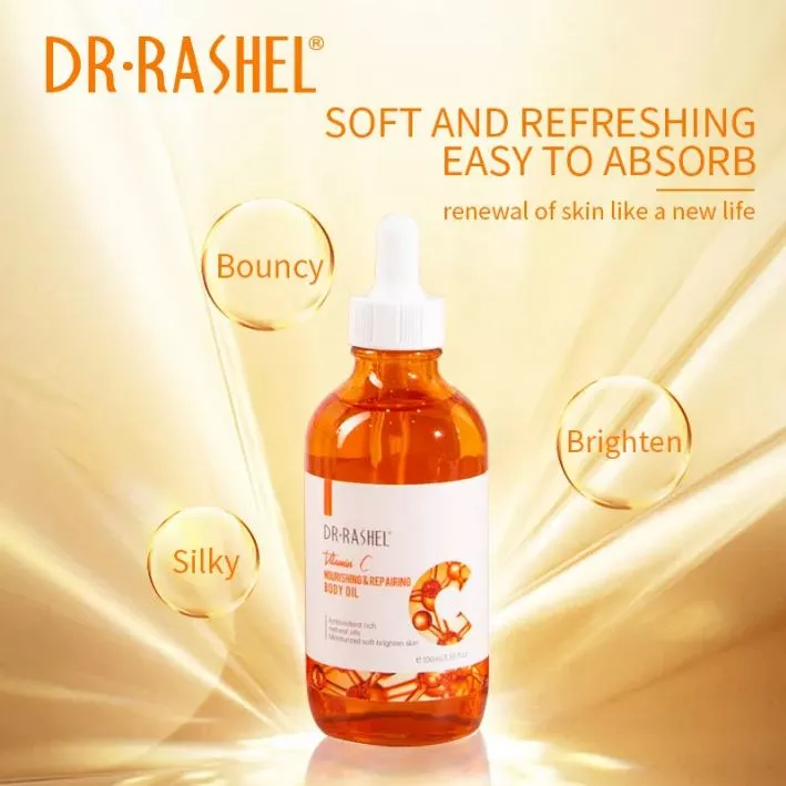 Dr.Rashel Vitamin C Nourishing & Repairing Body Oil 10ml DRL- 1690
