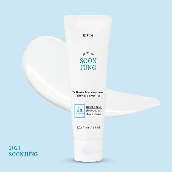 Etude House - SoonJung 2x Barrier Intensive Cream(renewed)