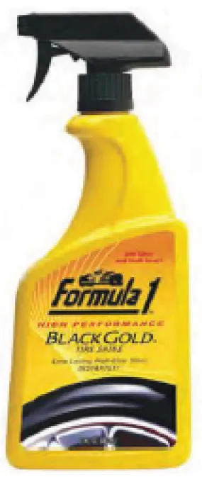 F1 Black Gold Tire Shine 23 oz.