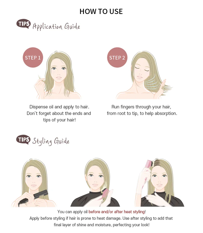 GlamPalm Hair Essence Oil 抗熱護髮油