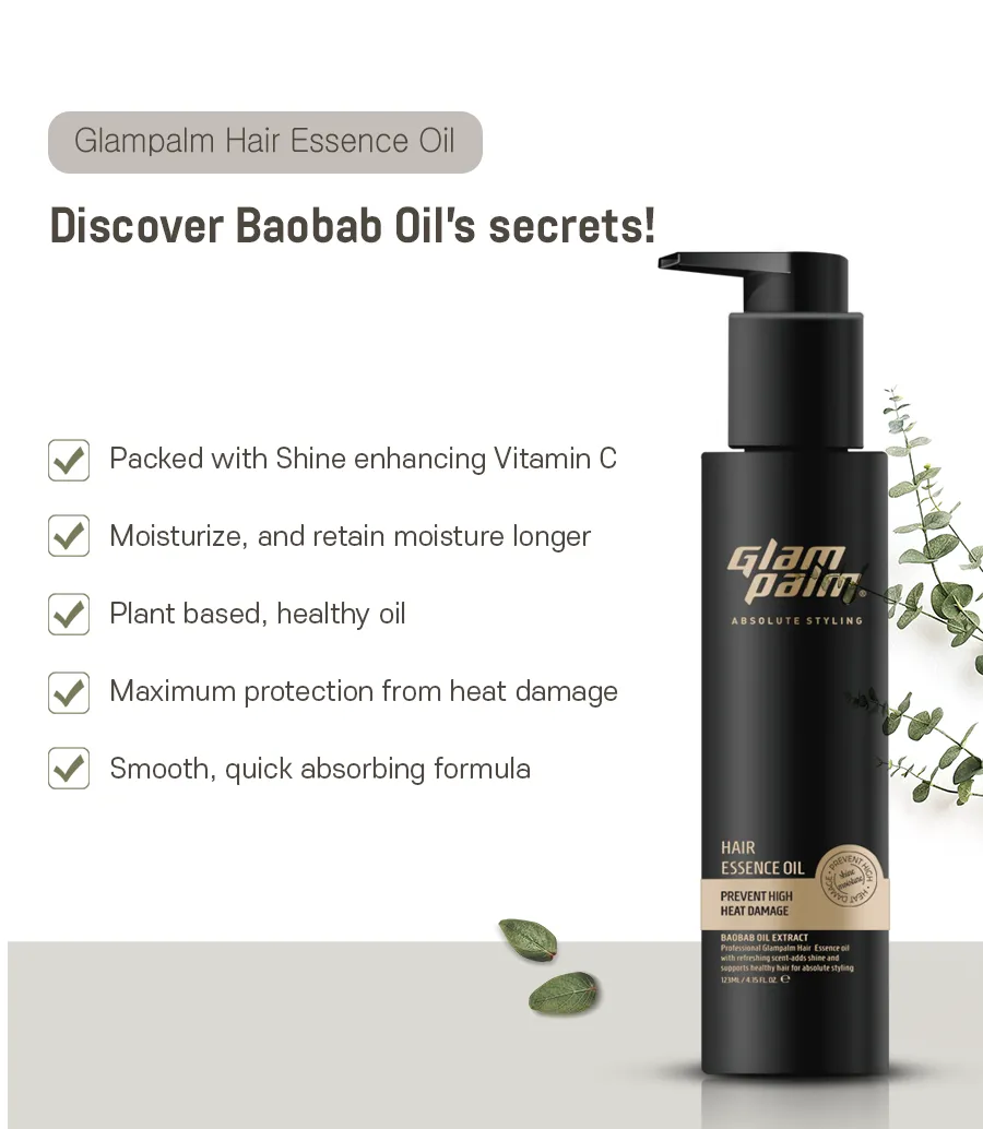 GlamPalm Hair Essence Oil 抗熱護髮油