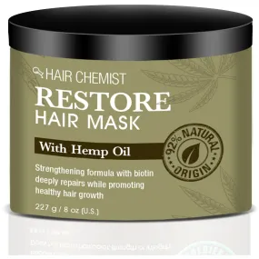 Hair Chemist Solutions Restore Hemp Hair Mask 8 oz.