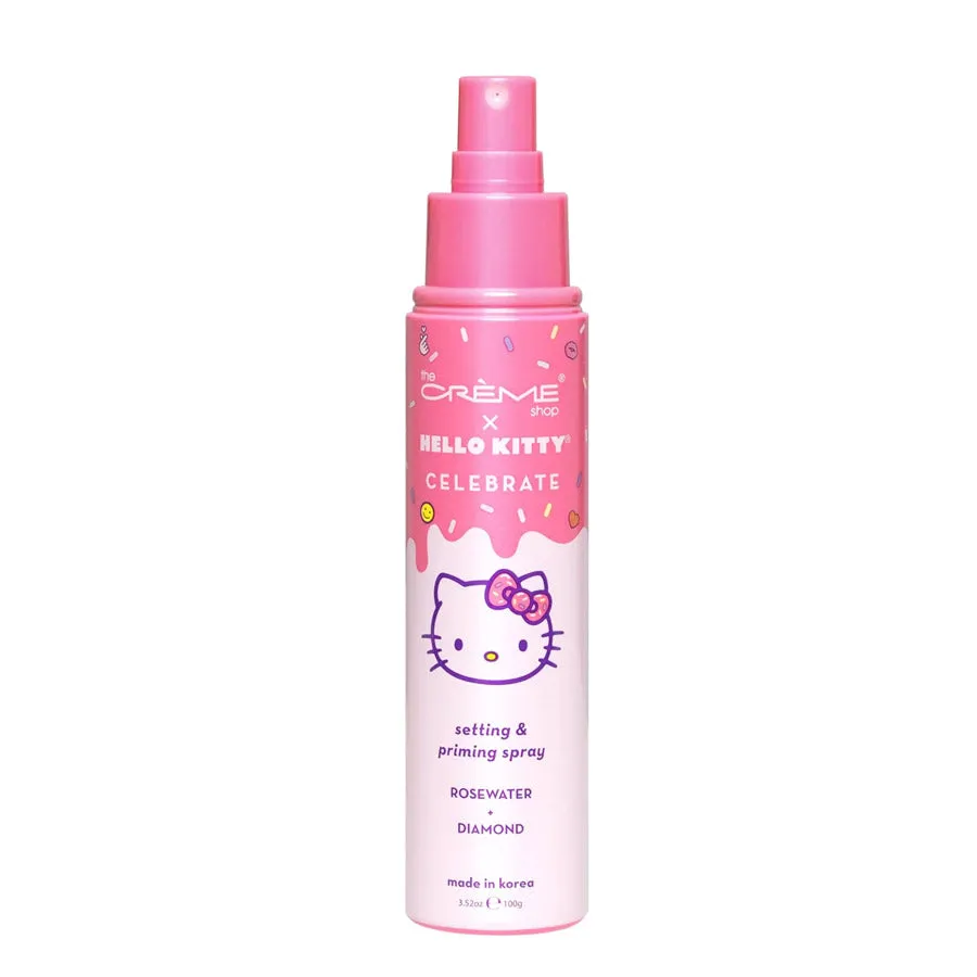 Hello Kitty Celebrate Setting & Priming Spray - Rose Water   Diamond ( 1 unit)