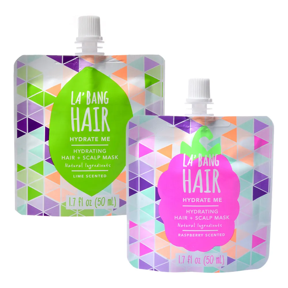 Hydrate Me hair Mask -  Lime & Raspberry  2 x 50ml