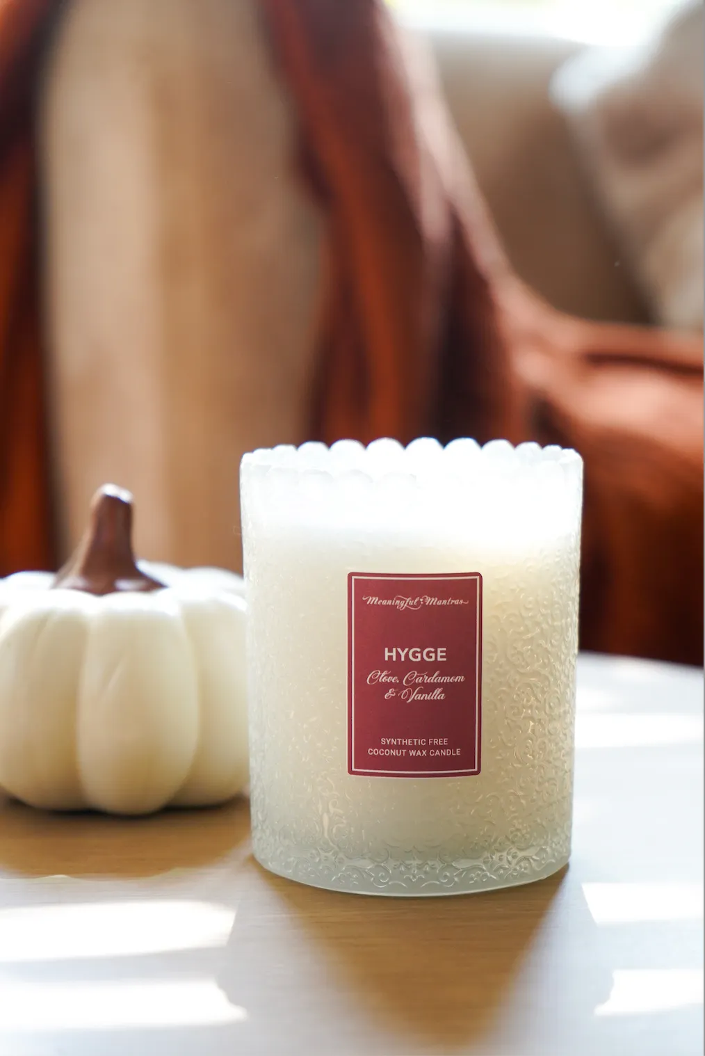 Hygge Natural Candle 8oz Kaia Collection
