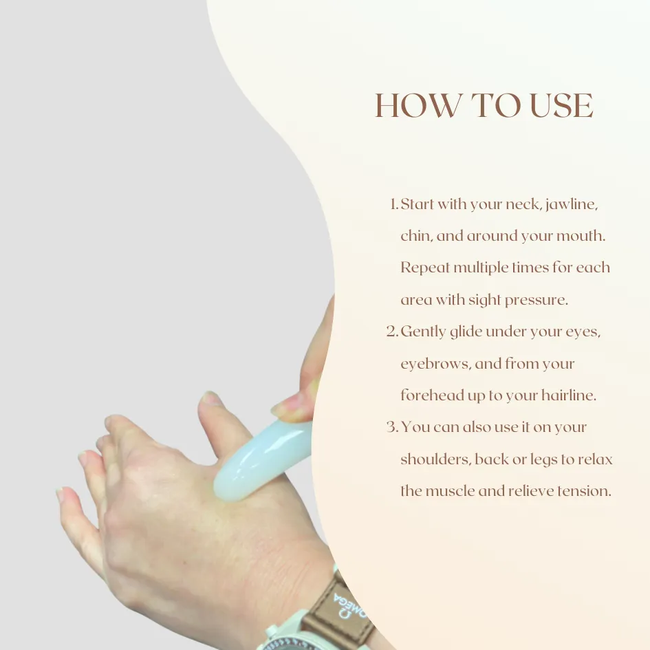 Jade Glow| Real NATURAL Jade Stone Gua Sha | "Thumb-Inspired Harmony"|