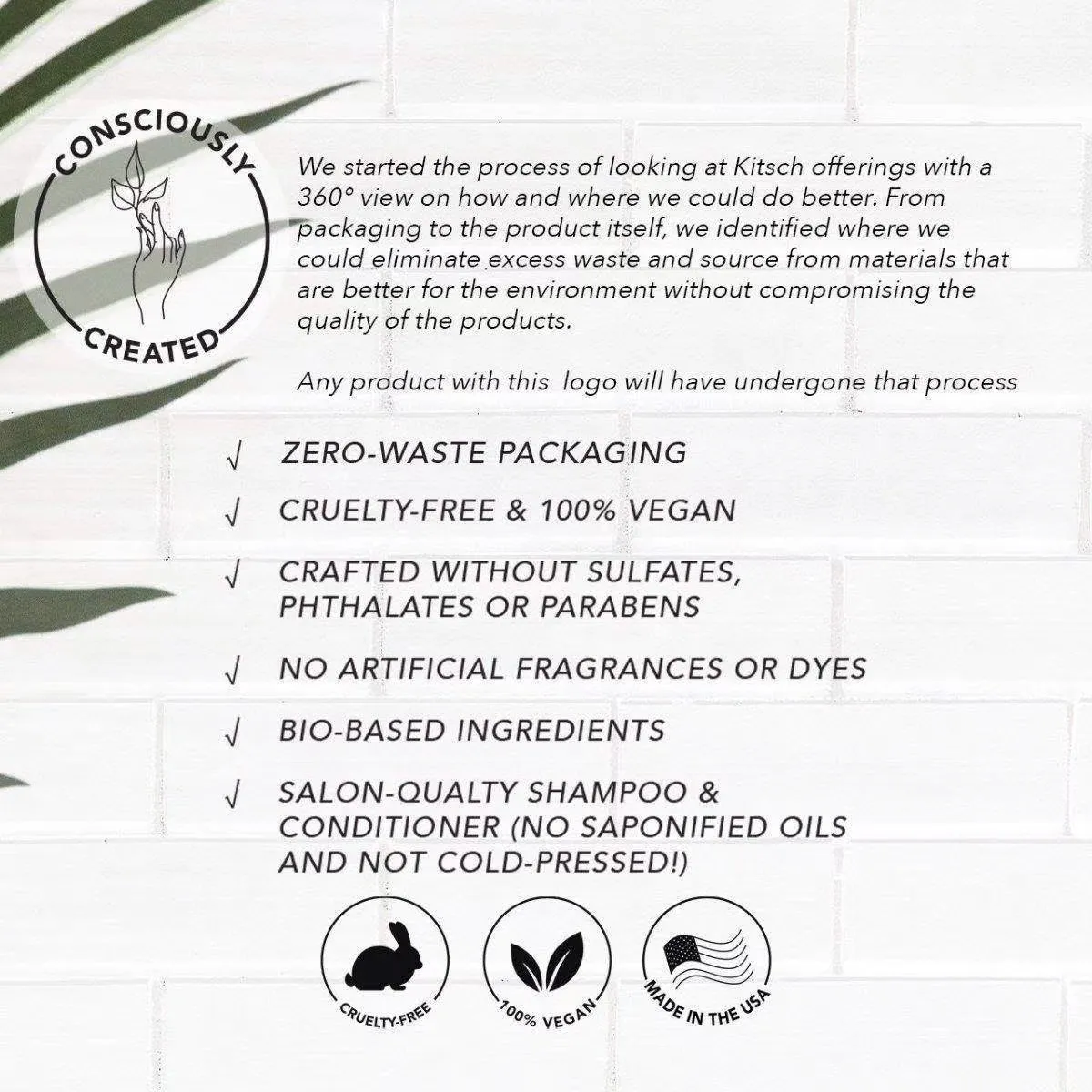 Kitsch - Coconut Repair Conditioning Bar/Mask For Dry Damaged Hair