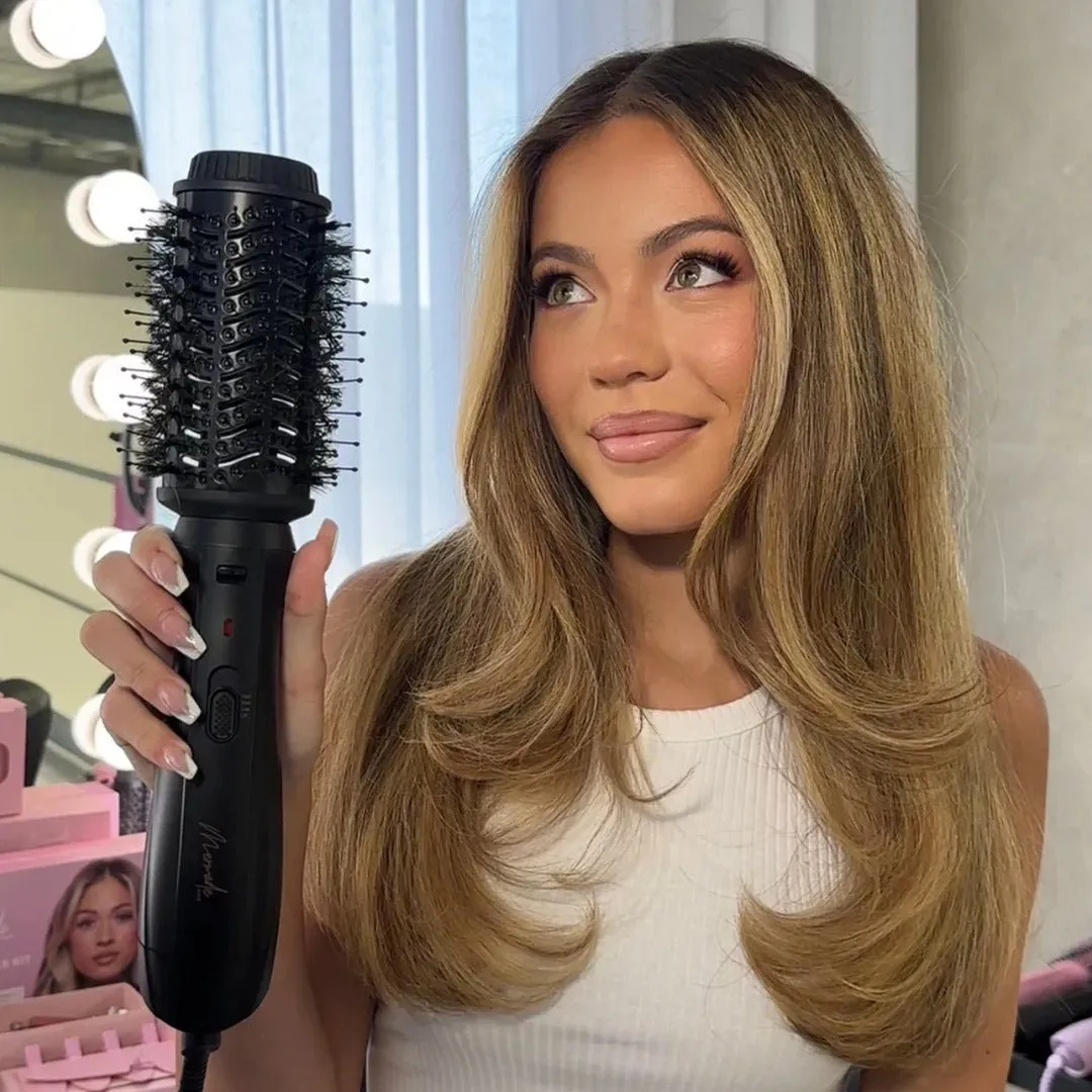 Mermade Hair Interchangeable Blow Dry Brush Black