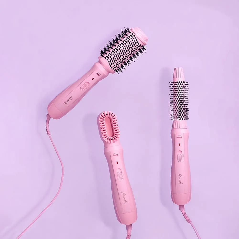 Mermade Hair Interchangeable Blow Dry Brush Pink