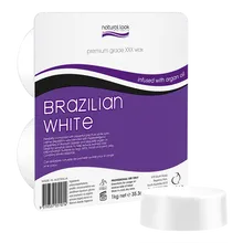 Natural Look Brazilian White Hot Premium Wax 500g