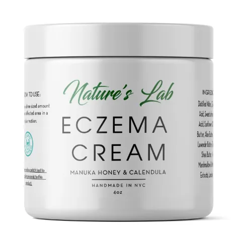 Nature's Lab Eczema Cream- Manuka Honey & Calendula 8oz