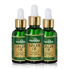 Pack of 3  Exotic Ginger Oil - Herbishh