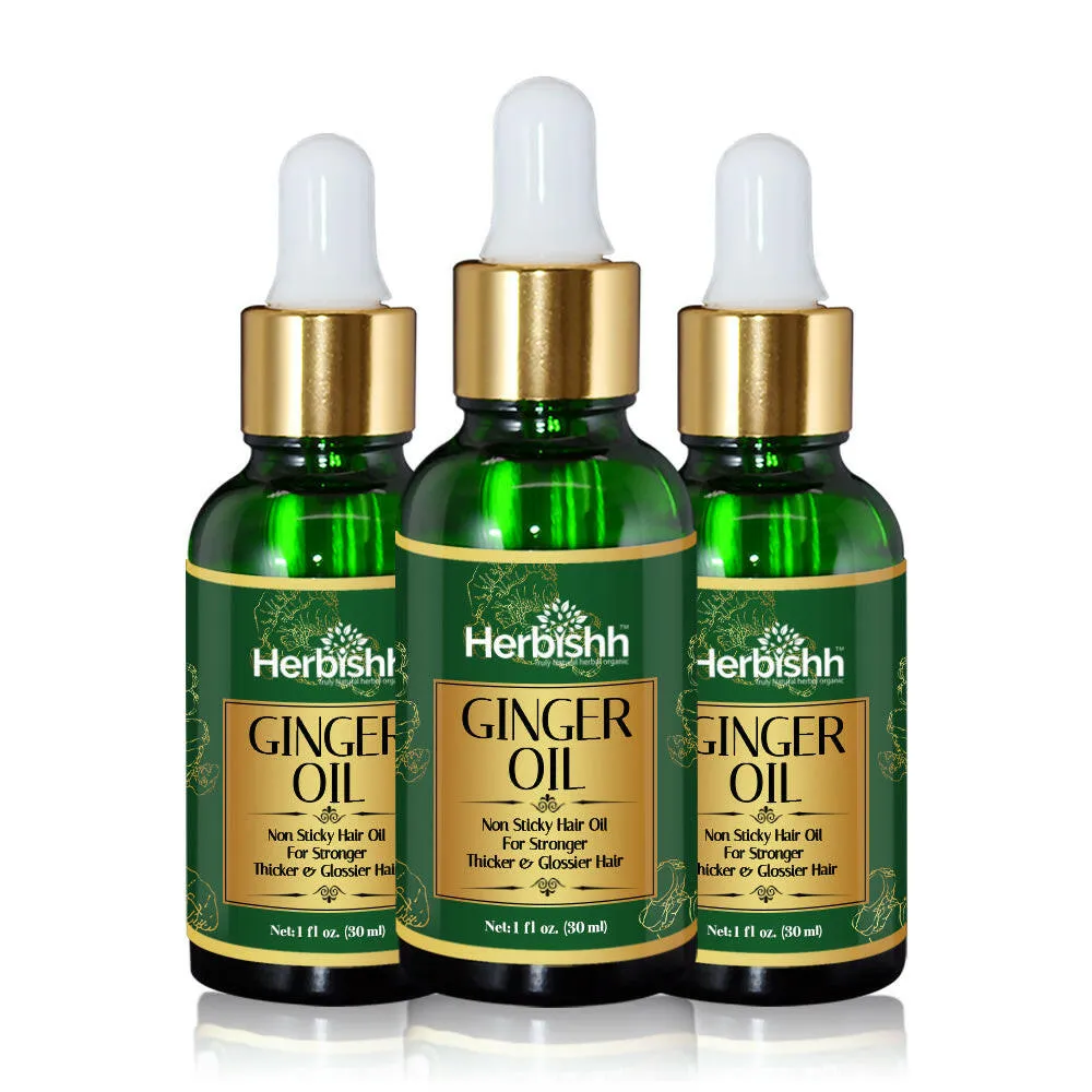Pack of 3  Exotic Ginger Oil - Herbishh