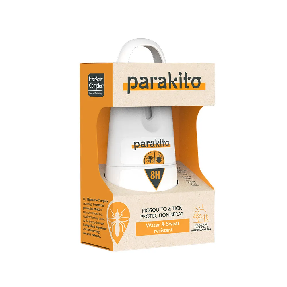 Parakito Mosquito & Tick Protection Spray - Water & Sweat Resistant 75ml