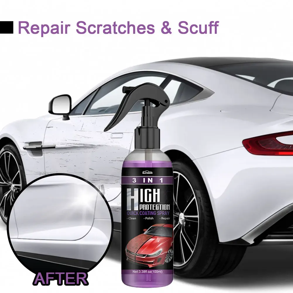 QuickGloss™ TripleAction Car Wax Spray