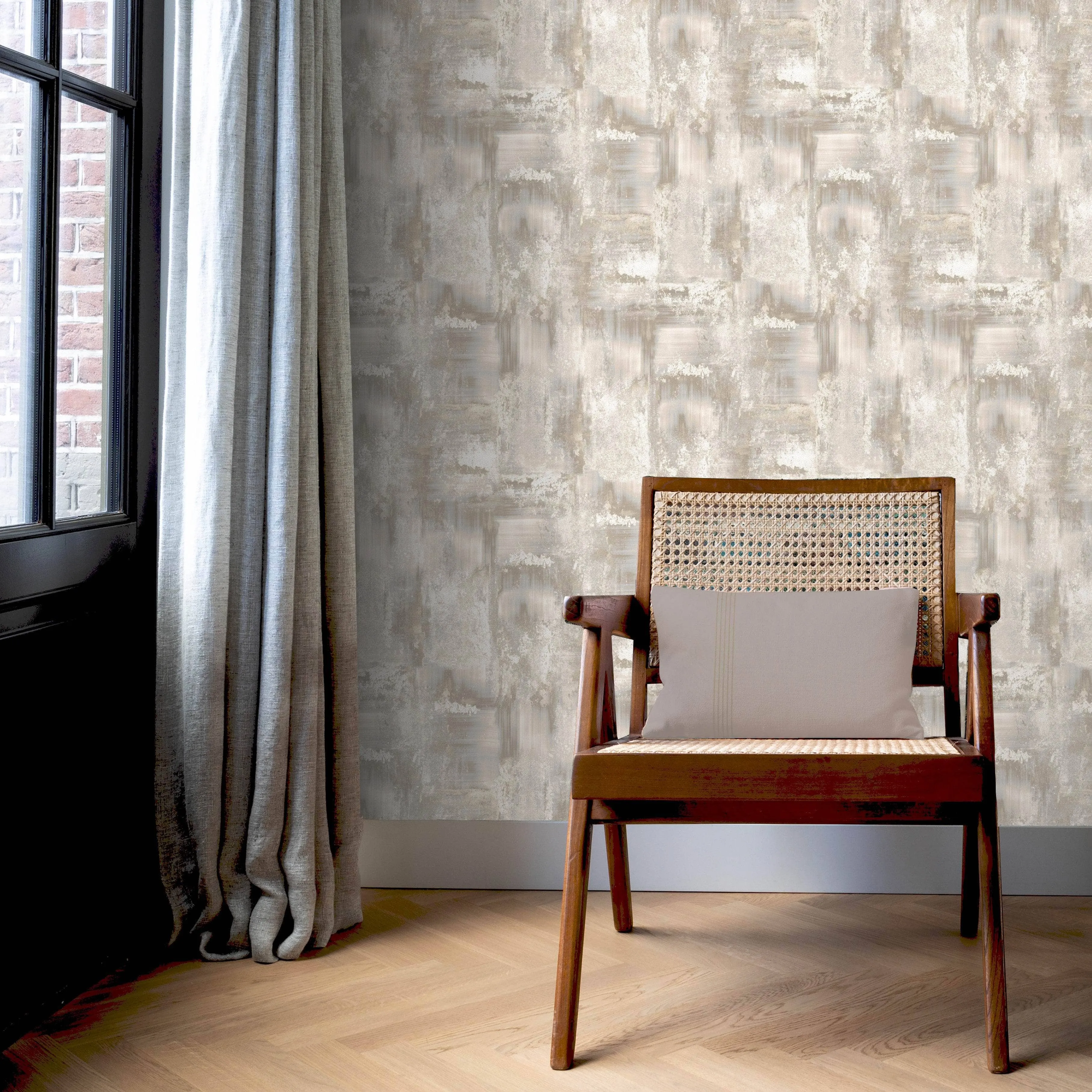 Rasch Verona Solara Taupe Wallpaper - 538526