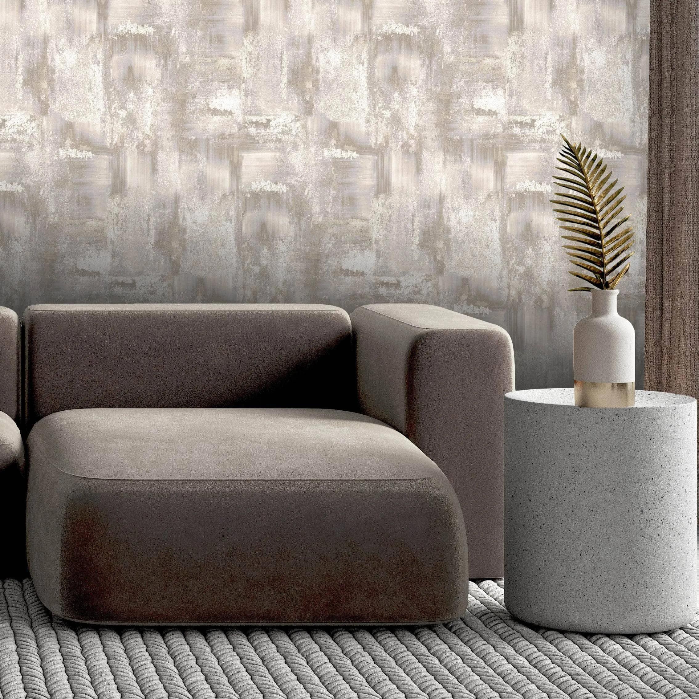Rasch Verona Solara Taupe Wallpaper - 538526