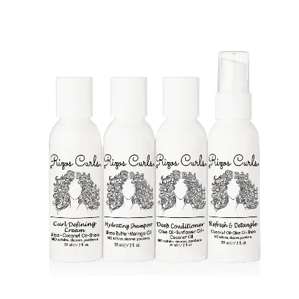 Rizos Curls 4 Step Travel Kit
