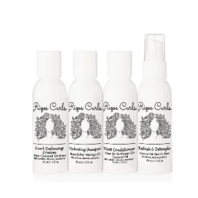 Rizos Curls 4 Step Travel Kit