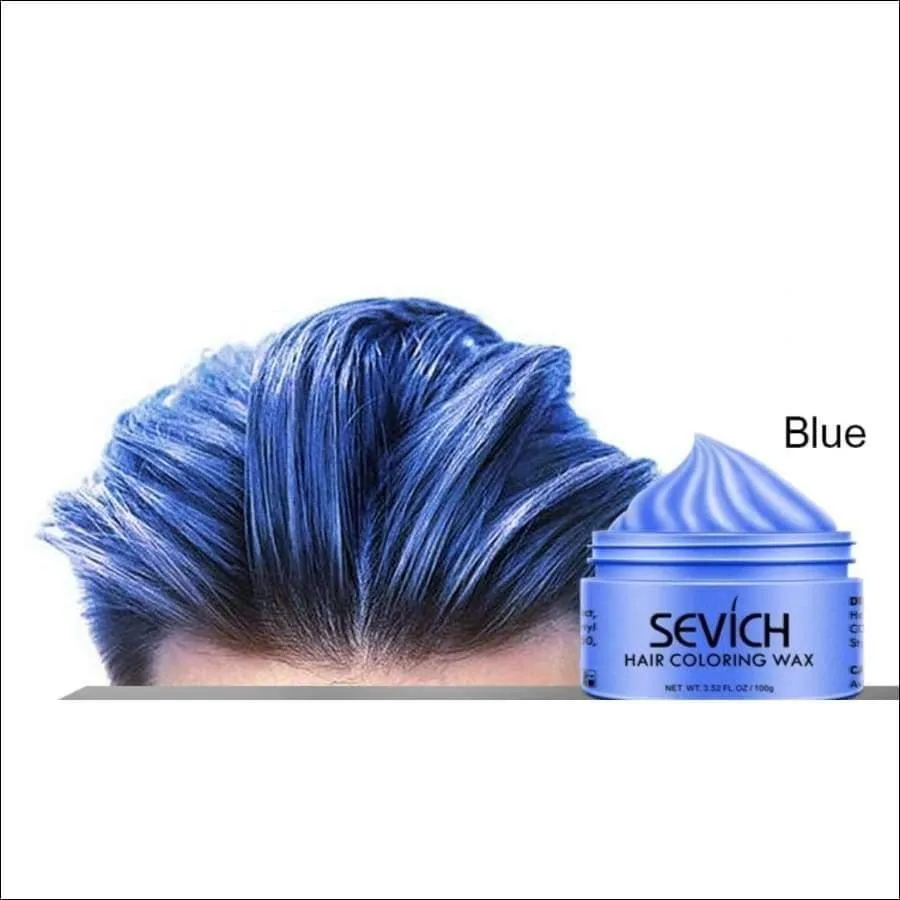 Temporary Color Hair Wax All Natural No Mess