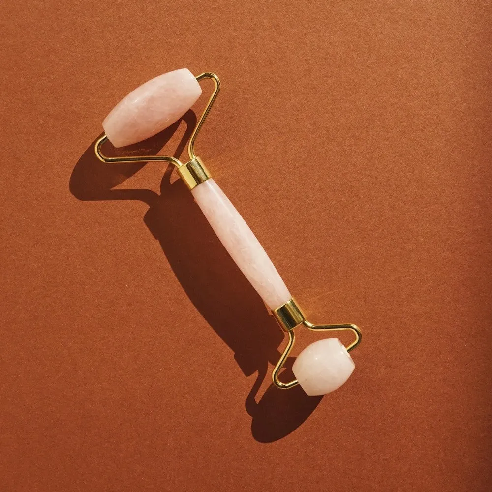 TheSeeke Rose Quartz Crystal Face Roller
